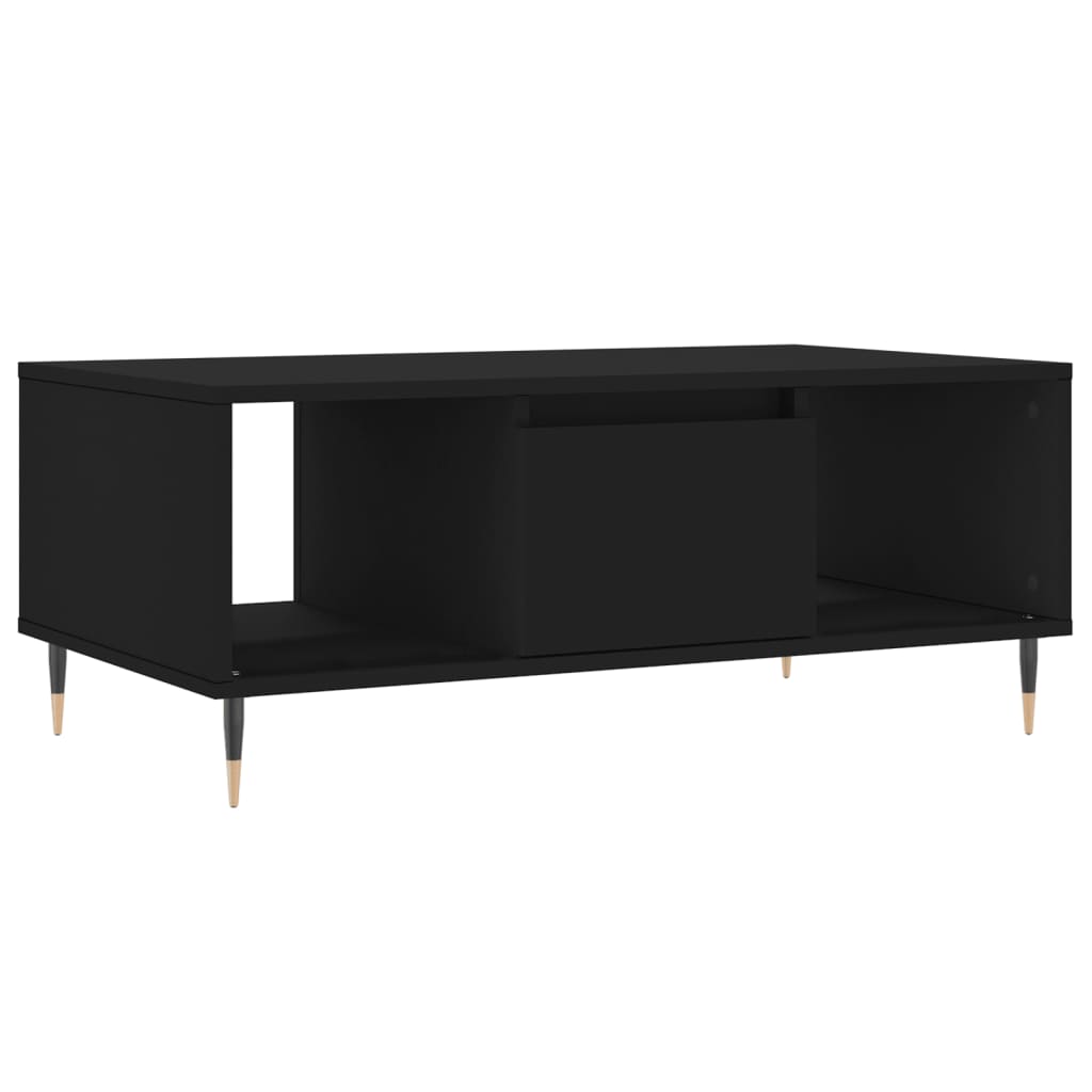 Salongbord Sofabord Svart 90x50x36,5 cm