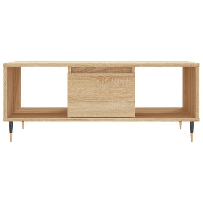 Salongbord Sofabord Sonoma Eik 90x50x36,5 cm