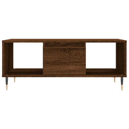 Salongbord Sofabord Brun Eik 90x50x36,5 cm