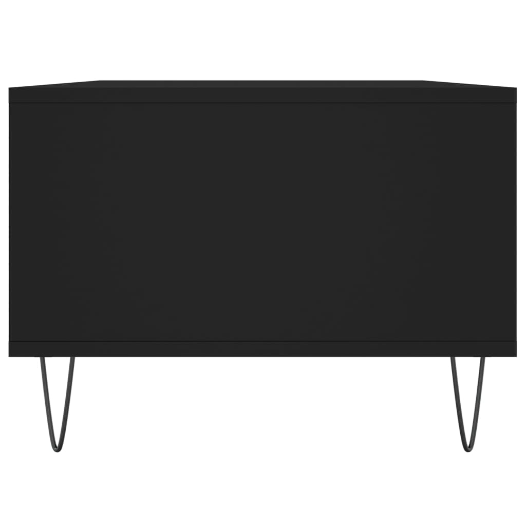 Salongbord Sofabord Svart 90x50x36,5 cm