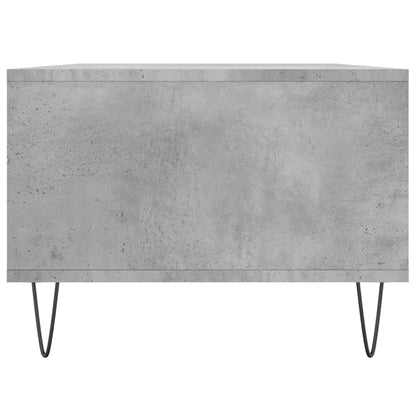 Salongbord Sofabord Betonggrå 90x50x36,5 cm
