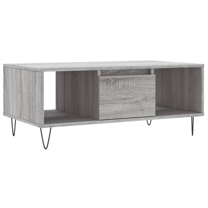 Salongbord Sofabord Sonoma Grå 90x50x36,5 cm