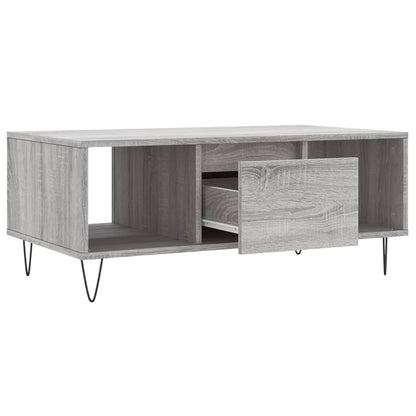 Salongbord Sofabord Sonoma Grå 90x50x36,5 cm