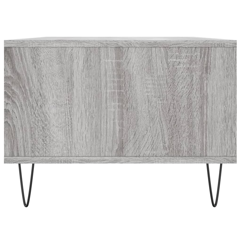Salongbord Sofabord Sonoma Grå 90x50x36,5 cm