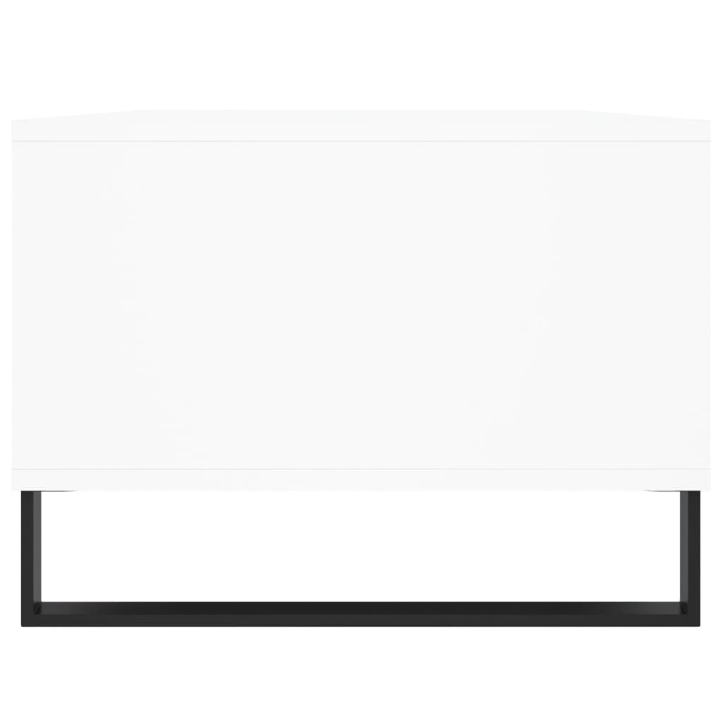Salongbord Sofabord Hvit 90x50x36,5 cm