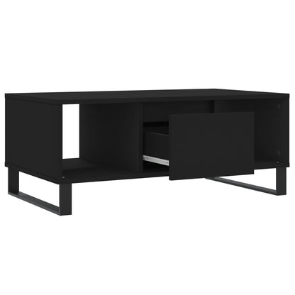 Salongbord Sofabord Svart 90x50x36,5 cm