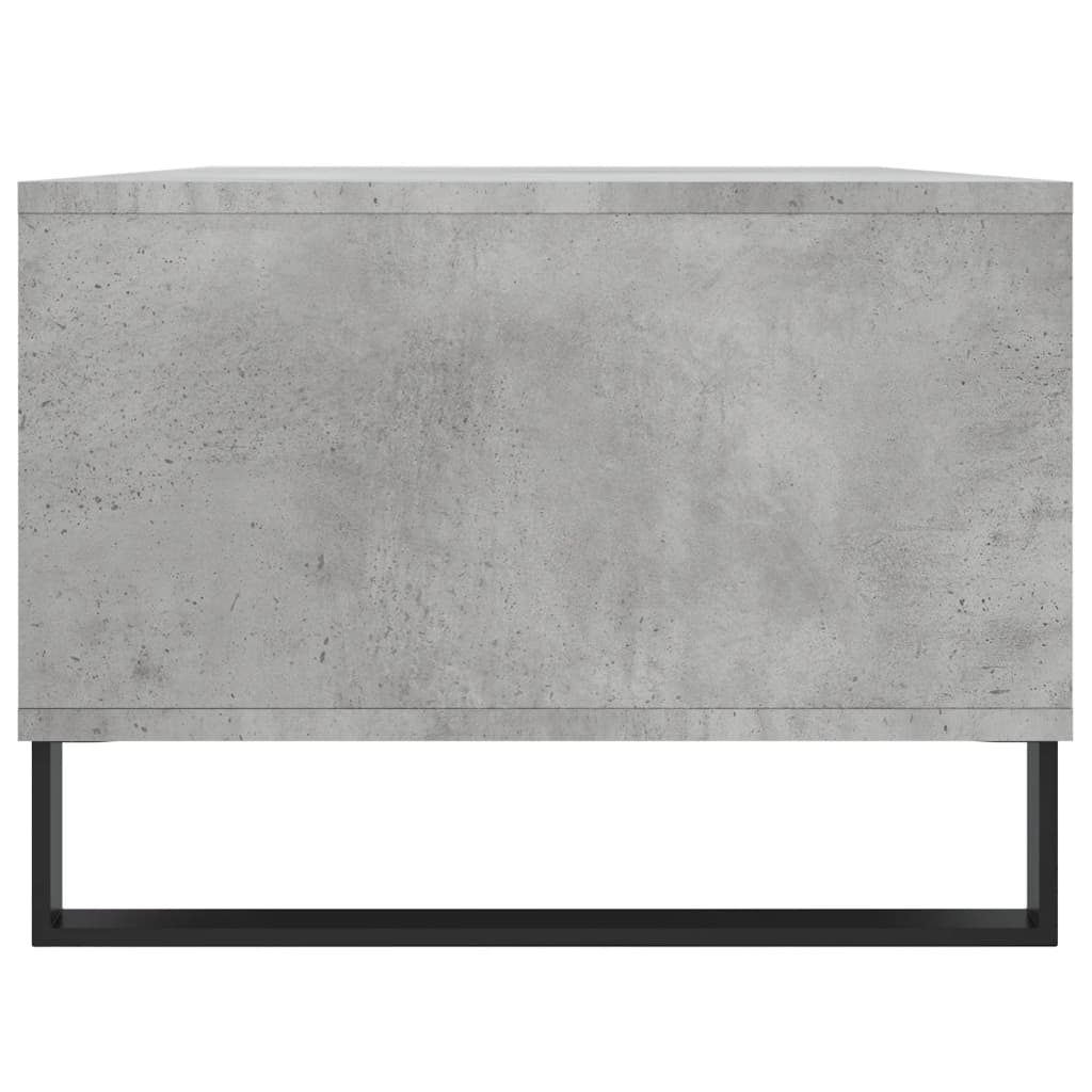 Salongbord Sofabord Betonggrå 90x50x36,5 cm