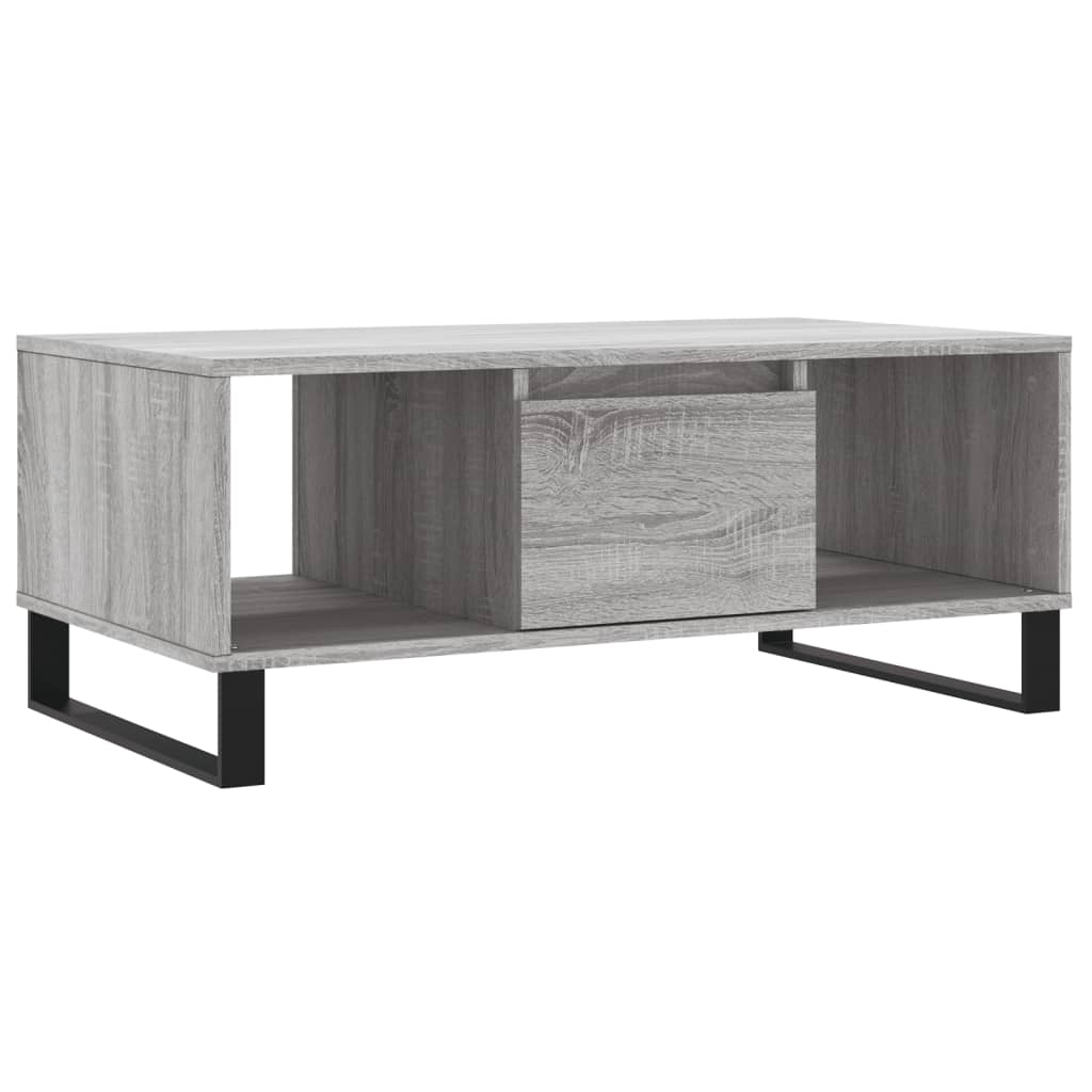 Salongbord Sofabord Sonoma Grå 90x50x36,5 cm