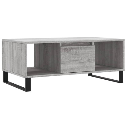 Salongbord Sofabord Sonoma Grå 90x50x36,5 cm