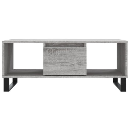 Salongbord Sofabord Sonoma Grå 90x50x36,5 cm