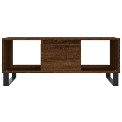 Salongbord Sofabord Brun Eik 90x50x36,5 cm
