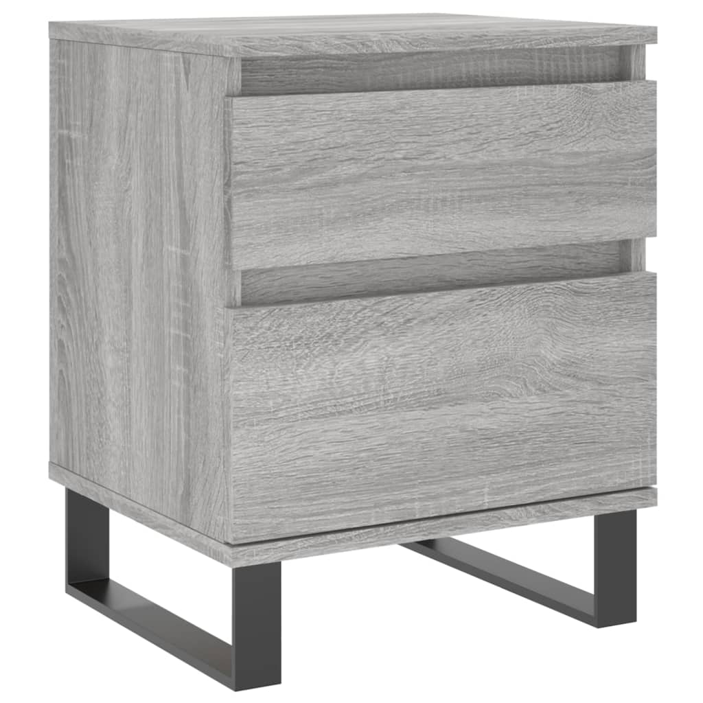 Nattbord Sengbord Sonoma Grå 40x35x50 cm