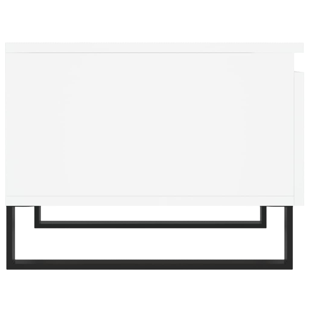 Salongbord Sofabord Hvit 2 stk 50x46x35 cm