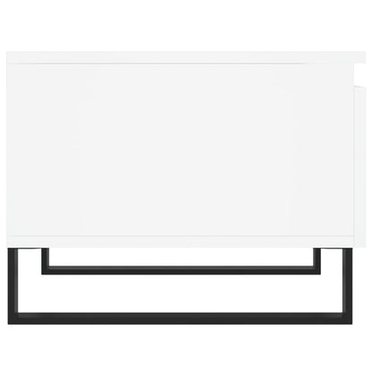 Salongbord Sofabord Hvit 2 stk 50x46x35 cm