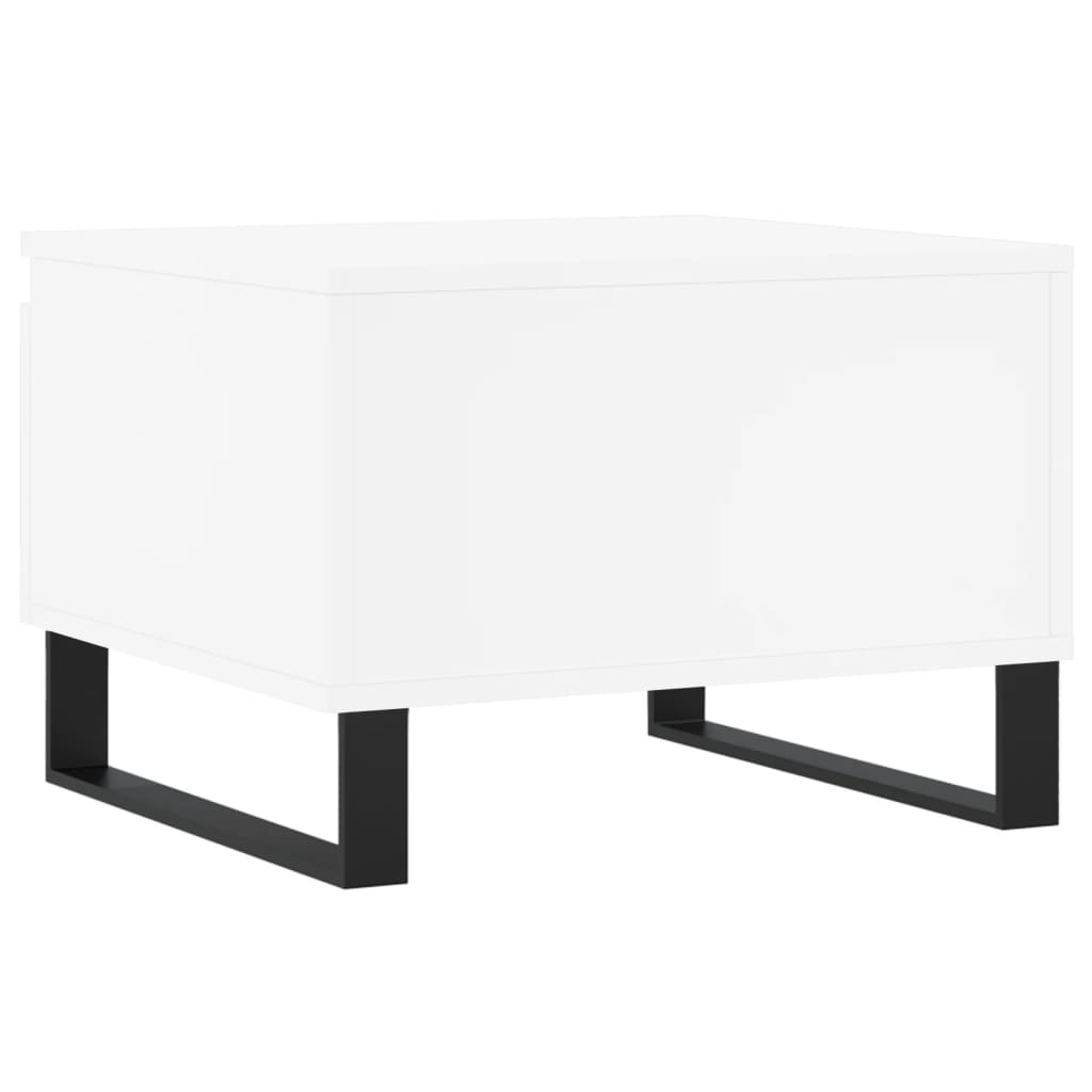 Salongbord Sofabord Hvit 2 stk 50x46x35 cm