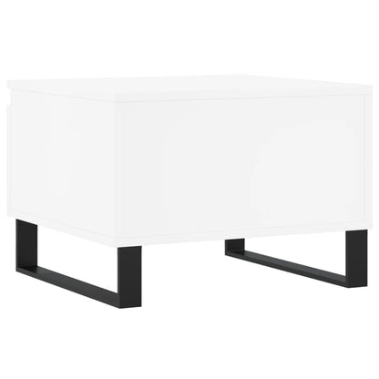 Salongbord Sofabord Hvit 2 stk 50x46x35 cm