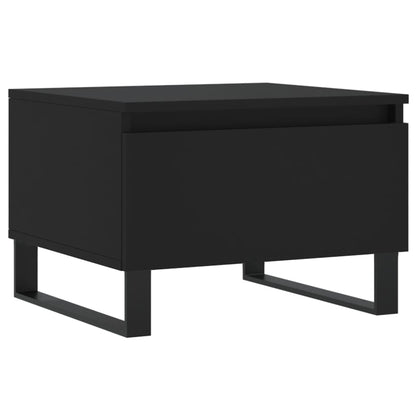 Salongbord Sofabord Svart 2 stk 50x46x35 cm