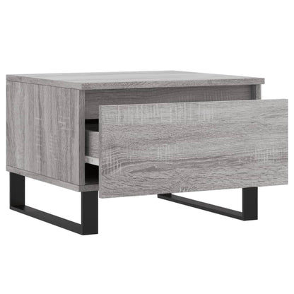 Salongbord Sofabord Sonoma Grå 2 stk 50x46x35 cm
