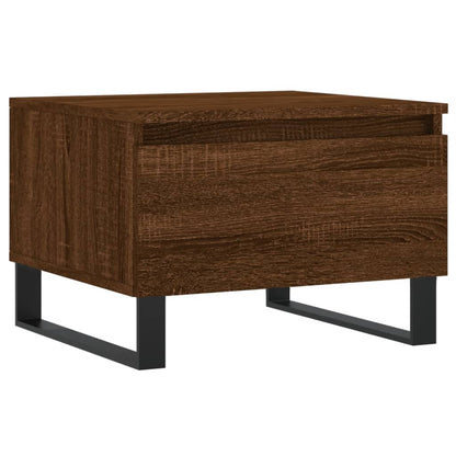 Salongbord Sofabord Brun Eik 2 stk 50x46x35 cm