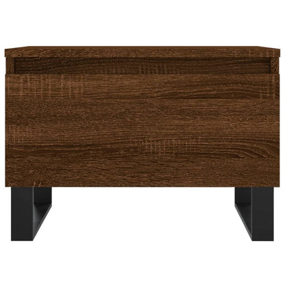 Salongbord Sofabord Brun Eik 2 stk 50x46x35 cm