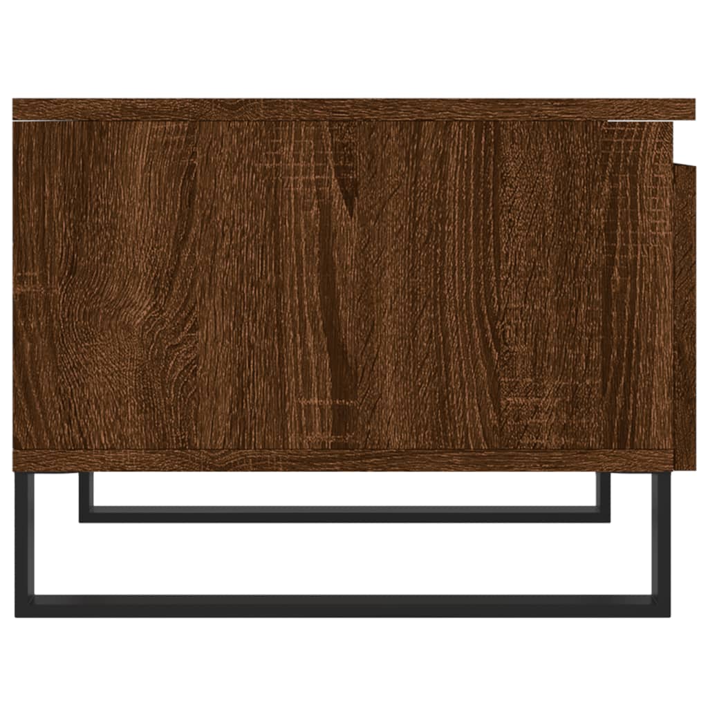 Salongbord Sofabord Brun Eik 2 stk 50x46x35 cm