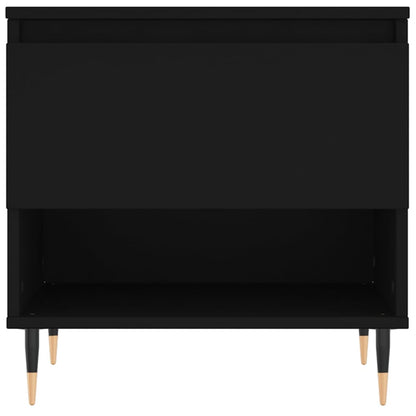 Salongbord Sofabord Svart 2 stk 50x46x50 cm