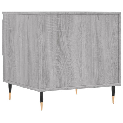 Salongbord Sofabord Sonoma Grå 2 stk 50x46x50 cm