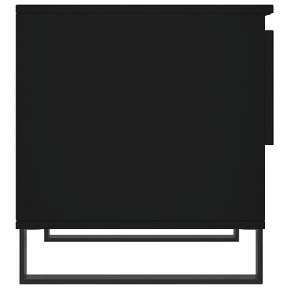Salongbord Sofabord Svart 2 stk 50x46x50 cm