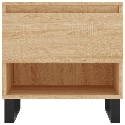 Salongbord Sofabord Sonoma Eik 2 stk 50x46x50 cm