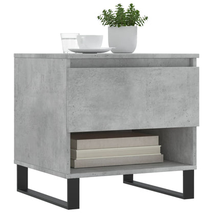 Salongbord Sofabord Betonggrå 2 stk 50x46x50 cm