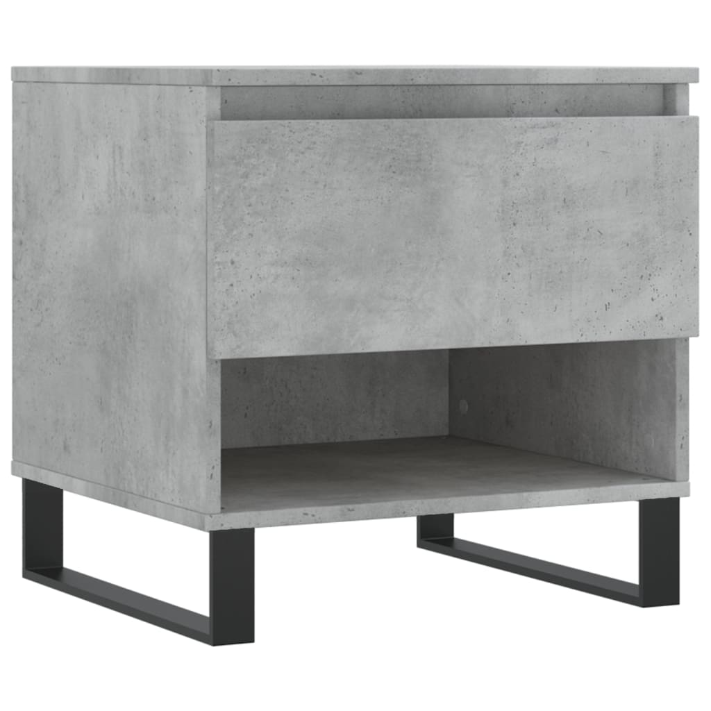 Salongbord Sofabord Betonggrå 2 stk 50x46x50 cm