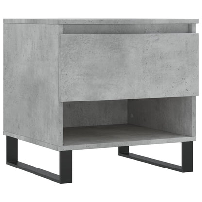 Salongbord Sofabord Betonggrå 2 stk 50x46x50 cm