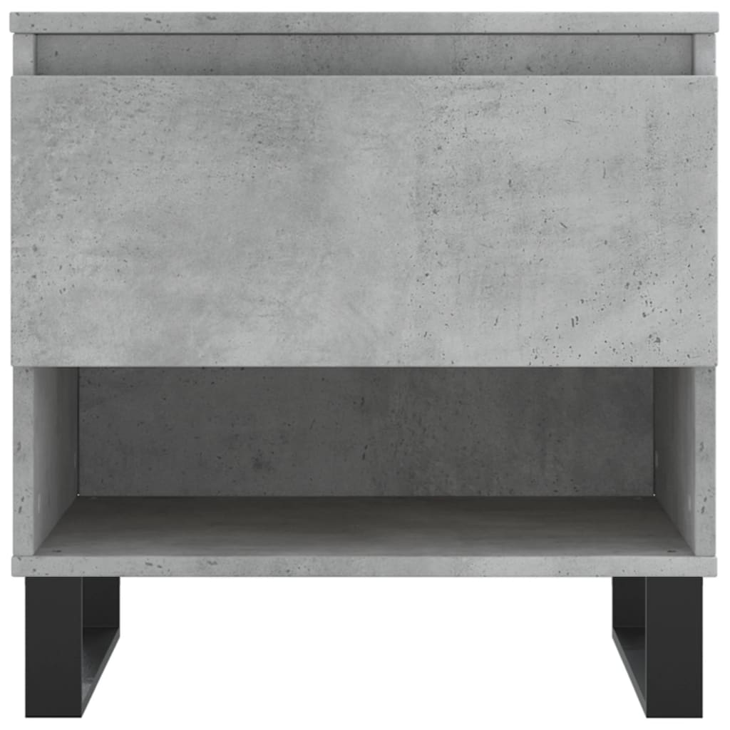 Salongbord Sofabord Betonggrå 2 stk 50x46x50 cm