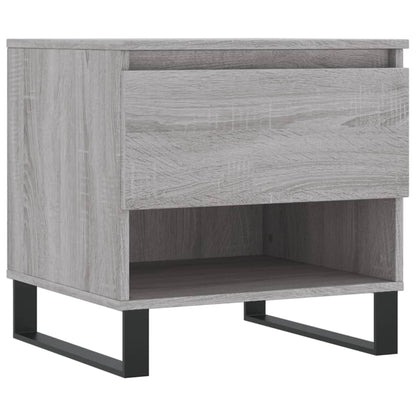 Salongbord Sofabord Sonoma Grå 2 stk 50x46x50 cm