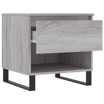 Salongbord Sofabord Sonoma Grå 2 stk 50x46x50 cm