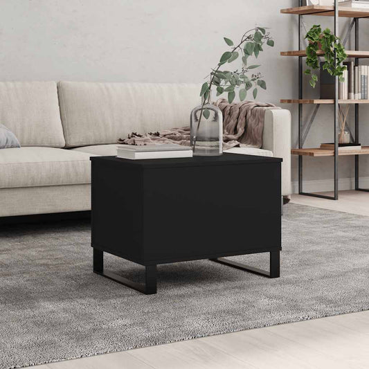 Salongbord Sofabord Svart 60x44,5x45 cm