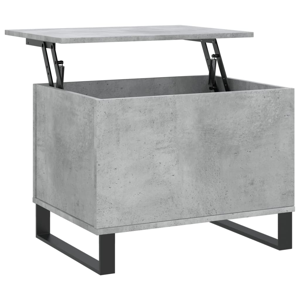 Salongbord Sofabord Betonggrå 60x44,5x45 cm
