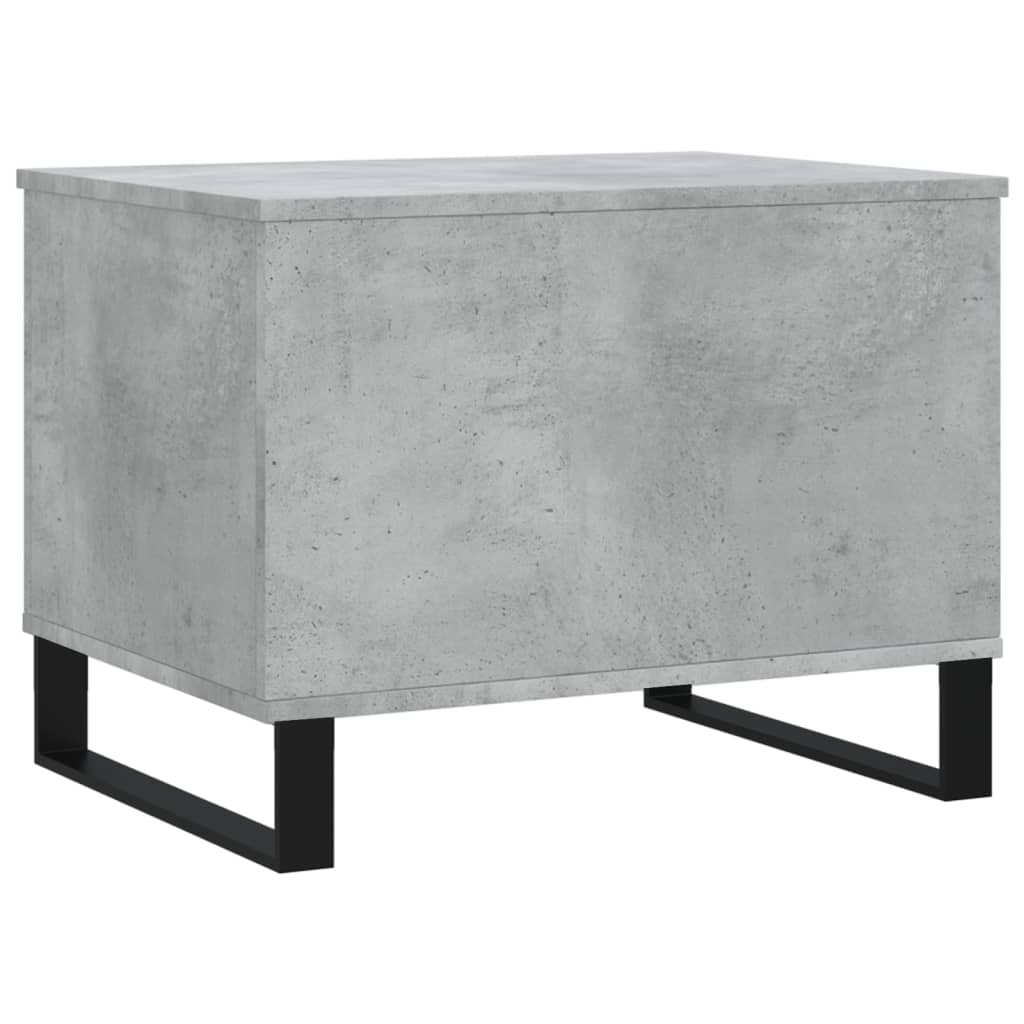 Salongbord Sofabord Betonggrå 60x44,5x45 cm
