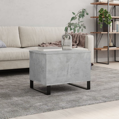 Salongbord Sofabord Betonggrå 60x44,5x45 cm