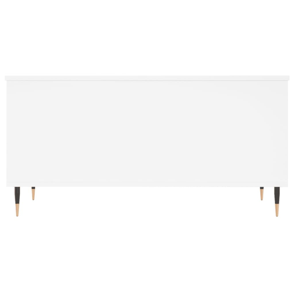 Salongbord Sofabord Hvit 90x44,5x45 cm