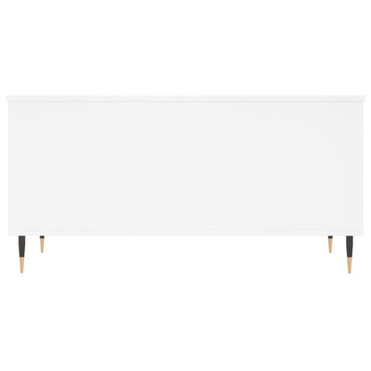 Salongbord Sofabord Hvit 90x44,5x45 cm