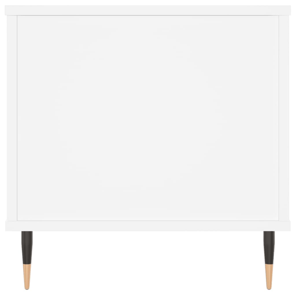 Salongbord Sofabord Hvit 90x44,5x45 cm