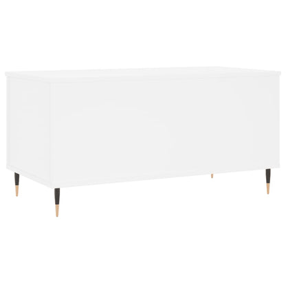 Salongbord Sofabord Hvit 90x44,5x45 cm