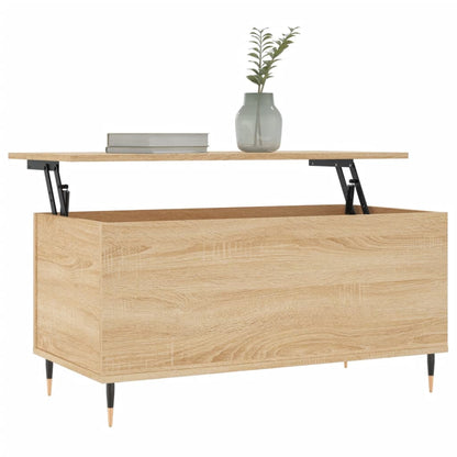 Salongbord Sofabord Sonoma Eik 90x44,5x45 cm