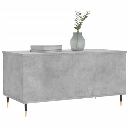 Salongbord Sofabord Betonggrå 90x44,5x45 cm