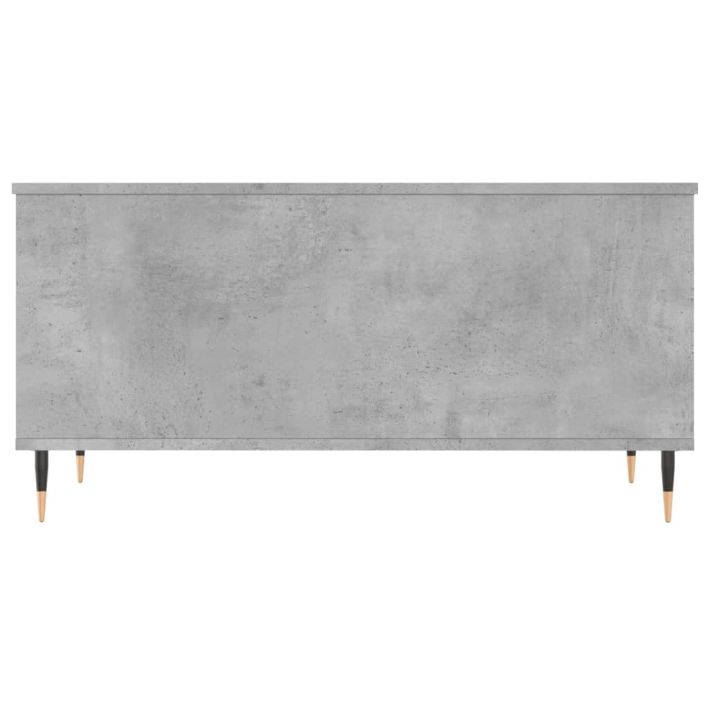 Salongbord Sofabord Betonggrå 90x44,5x45 cm
