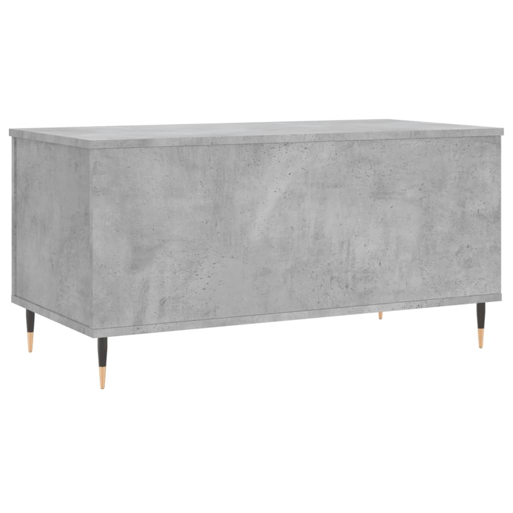 Salongbord Sofabord Betonggrå 90x44,5x45 cm