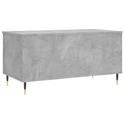 Salongbord Sofabord Betonggrå 90x44,5x45 cm