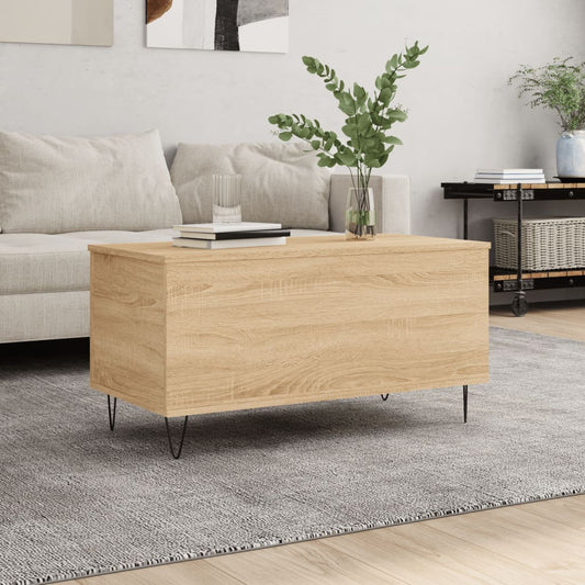 Salongbord Sofabord Sonoma Eik 90x44,5x45 cm