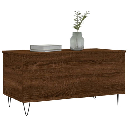Salongbord Sofabord Brun Eik 90x44,5x45 cm